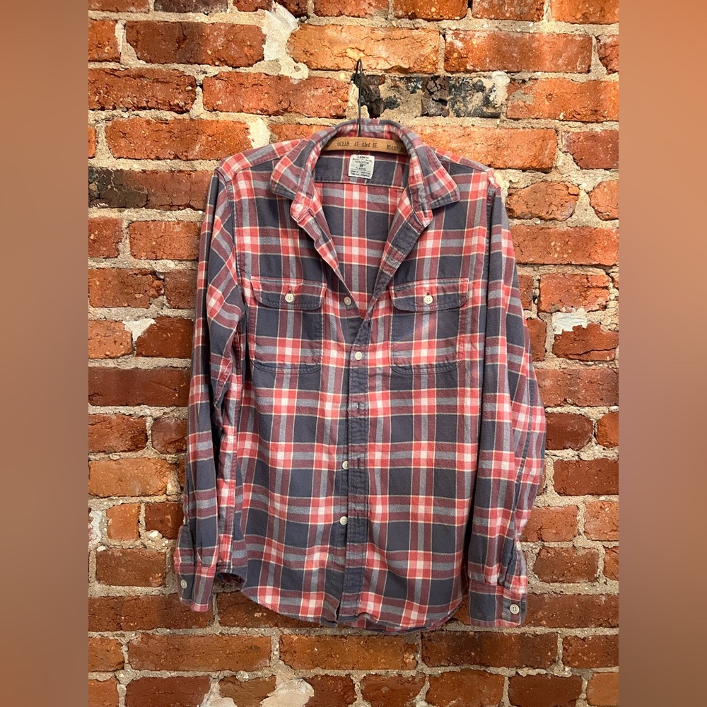 Vintage J. Crew Plaid Flannel